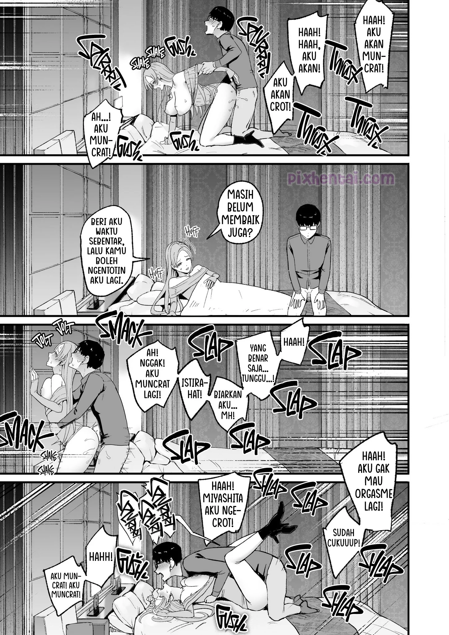 Komik hentai xxx manga sex bokep The Gyaru I Hang Out with Lets Me Use Her Pussy 5 page 45